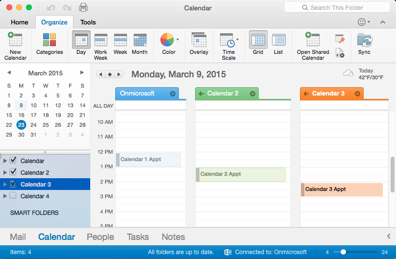 Google Mail Viewing Calendars In Outlook 2016 For Mac